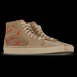 Vans SK8 Hi Camo Brown/Orange.