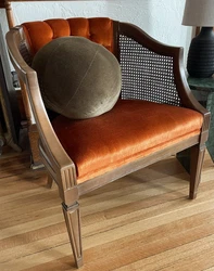 Vintage Mid-Century Cane Back Chair. In really great condition. Minor wear and tear - pictured. Our description is...