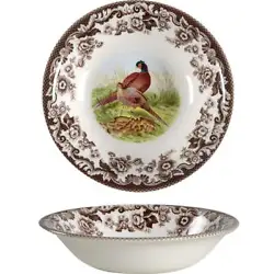 Spode Woodland Cereal Bowl Multicolor.