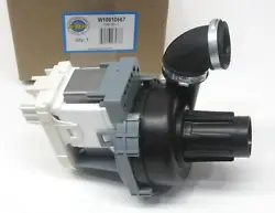 Dishwasher Motor and Pump Assembly for Whirlpool part number W10510667. W10500286 is the Pump and Motor Assembly, this...