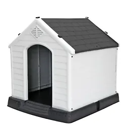 With a detachable structure, it is very convenient that you can clean the dog house at regular intervals. There are two...