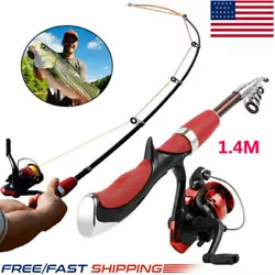 Spinning Fishing Rod Reel Set Combo Carbon Ultra Light Fishing Pole Tackle Tools. Glass fiber fishing rod, ultra-light...