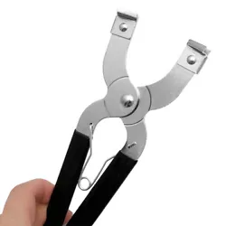 [Stainless Steel Material] Our piston ring plier is made of stainless steel material, durable, with comfortable vinyl...