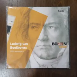 LEBANON Special Edition Folder 250th Ann. Ludwig Van Beethoven + Sheet 20 stamps. ☆ Special edition folder with one...