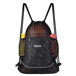 【Adjustable Drawstring Strap】-- From coaches to players, adults to youth, the adjustable carrying strap allows...
