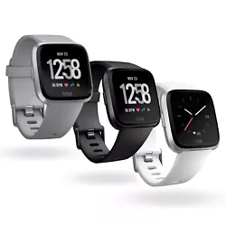 1 x Fitbit Versa Smartwatch. Model: Fitbit Versa. Accessories & Clock Faces: Wear Versa your was by changing your clock...
