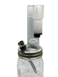 The patented mouthpiece is made from shatter-proof plastic. JarPipe fits ANY standard pint size mason jar! - The...