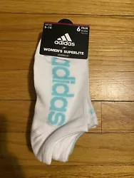 Adidas Women No Shoe Socks 6 Pack.