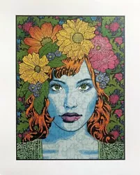 Empathy Blotter Print. Chuck Sperry. 80# unbleached cotton paper. 100% Authentic.