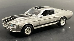 1:641967 67 FORD MUSTANG SHELBY ELEANOR FASTBACK with opening hood Rubber tires. Category - Collectible Diecast Model...