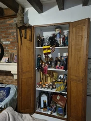 Autres accessoires. - choix peau. - 3 jeux de sociétés. - 2 boîtes animaux, aragog/buck. - cadre voie 9¾. - 2...