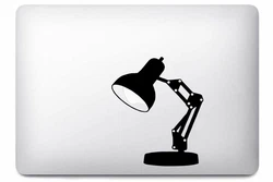 Stickers Lampe pour MacBook Pro Air pariSticker. Ce sticker est compatible avec tous les MacBook.