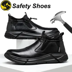 【Stee l Toe Cap 】 The steel toe cap can help to protect your feet from falling or rolling objects, greatly enhance...