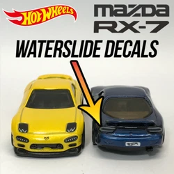 (Headlight and Taillight Decals. -a soft brush that is semi dry will easily slide smaller decals off the backing paper...