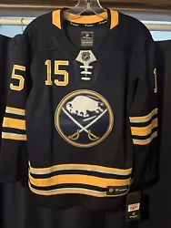 NHL Fanatics Buffalo Sabres #15 Eichel New Jersey Y L/XL With Tags.