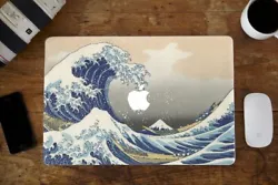 Magnifique stickers pour MacBook Apple Vague Hokusai. Ce stickers pour MacBook est compatible avec tous les modèles...