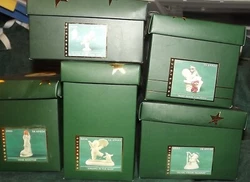Dept. 56 Snowbabies lot of 5 in original boxes. -Star Shooter. -Singing in the Rain.