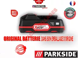 PARKSIDE® Batterie 20V. Compatible avec tous les appareils de la série « PARKSIDE X 20 V Team ». Batterie:...