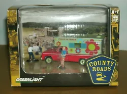 Made By Greenlight. 1/64 Scale 1965 Dodge D-100 Hippy Camper. New Diecast Vehicle In Great Condition. Truck Has Opening...