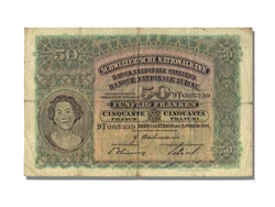 Billet, Suisse, 50 Franken, 1940, 1940-02-15, TB.
