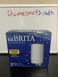 Replacement for Brita Faucet Filter, Brita On Tap Water Filtration System 2pack. Condition is New. Shipped with USPS...