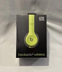 Color is Shock Yellow and these are part of the active collection. These headphones are rep samples that have been in...