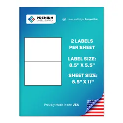 These labels are made in the U.S.A. Our printer sheets are top quality, they lay flat, wont jam your printer, and...