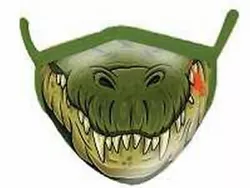 Croc Wild Smiles Face Mask