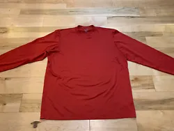 Patagonia Daily Capilene Baselayer Size M Mens Red Long Sleeve Pullover. Smoke free home. No pull or stains