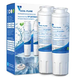 UKF8001, UKF-8001P, UKF8001AXX, 67003523; UKF9001, UKF9001AXX. Refrigerator Water Filter Compatible Codes. Water Filter...