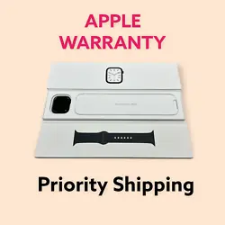 This Apple watch is in new condition but open box. Remainder of apple warranty for about 9 month. Apple Warranty but...