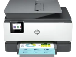 HP OfficeJet Pro 9015e All-in-One Certified Refurbished Printer w/ bonus 6 months Instant Ink through HP+.