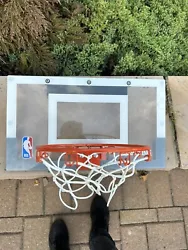 Take your basketball skills to the next level with the Spalding NBA Slam Jam Over The Door Mini Basketball Hoop. This...