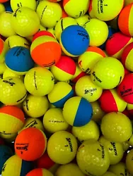 12 Near Mint assorted Divide and Yellow AAAA Srixon Q-Star Used Golf Balls. Shag - These balls may have scuffs cuts and...