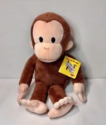 Kohls Cares Curious George 16 inch Plush Brown Monkey Stuffed AnimalNew with tagsVery soft & lovableHe measures...