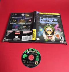 Luigis Mansion (Nintendo GameCube) No Manual Tested Working. - The corner of case and cover art is chewed up - Disc has...