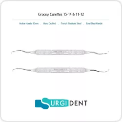 GRACEY CURETTE 13-14. GRACEY CURETTE 11-12: Item Code S1211-1212. Usage: Left Hand or Right Hand.