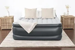 GET A GOOD NIGHTS REST: Sleepluxs Queen Air Mattress is designed with proprietary I-beam construction. Composed of 3...
