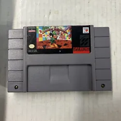 Mickeys Ultimate Challenge Super Nintendo Snes Cart Only Tested Working. Tested and good condition.