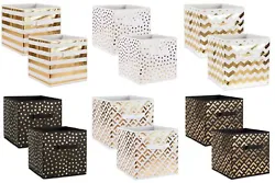 These Storage Cube Basket Fabric Drawers are the perfect gift for your storage organizer, racks, closets, etc. GET...