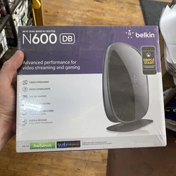New Sealed Belkin N600 DB Wi-Fi Dual Band N+ Wireless Router 300 Mbps NIB.