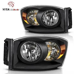 For 2006-2009 Dodge Ram 3500 Truck （Headlights Without Amber Bar）. For 2006-2009 Dodge Ram 2500 Truck （Headlights...