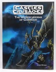 The Undercaverns of Gaxmoor VG++. Title : The Undercaverns of Gaxmoor VG++. Authors : Luke Gygax. 2023 Chris Korczak....