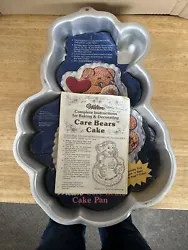 Vintage Wilton Care Bear Birthday Cake Pan 1983 AmericanGreetings Corp 2105-1793. There is 2 scrapes on the outside...
