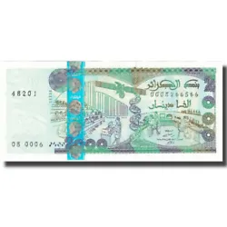 Billet, Algeria, 2000 Dinars, KM:144, NEUF.