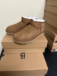 New Authentic UGG Classic Ultra Mini Chestnut Women’s Boots Size 7 with box- SHIPS FAST - ships within 24 hours of...