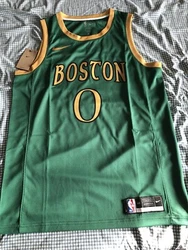 DESCRIPTION: This is a JAYSON TATUM City Edition Boston Celtics NBA Jersey Men L. All Star, MVP. The logos are in good...