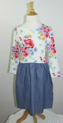 NWOT BEAUTIFUL COMFORTABLE DRESS BY GAP KIDS. I list for all season, buy for a gift or for a following season. I love a...
