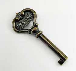NEW door key for a Ridgeway grandfather clock. Antique brass finish. Fits most Ridgeway grandfather clock doors. With...