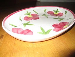 Ceramic Ironproof Ware Heavy Glazed Large Oval shaped Deep Baking Dish. There are 2 small chipped areas as seen in the...
